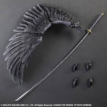 FINAL FANTASY VII ADVENT CHILDREN PLAY ARTS改 セフィロス Amazon.com: Final Fantasy VII Advent Children Sephiroth Play